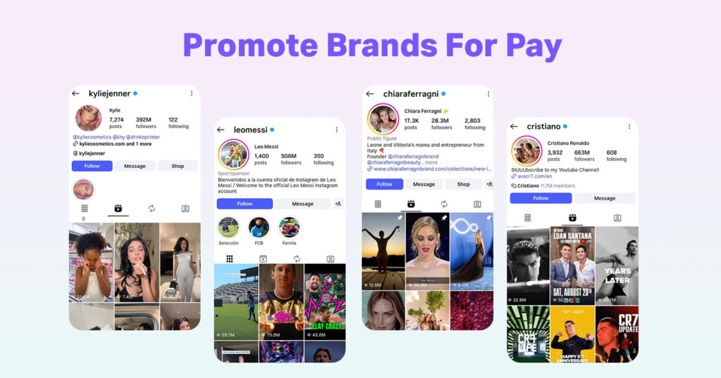 types of marketing - influencer marketing